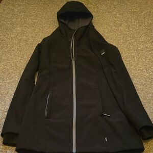 Black Bench Hooded Zip-Up Jacket